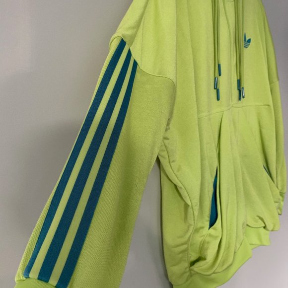 ADIDAS ORIGINALS TRIPLE STRING NEON HOODIE - Picture 6 of 10